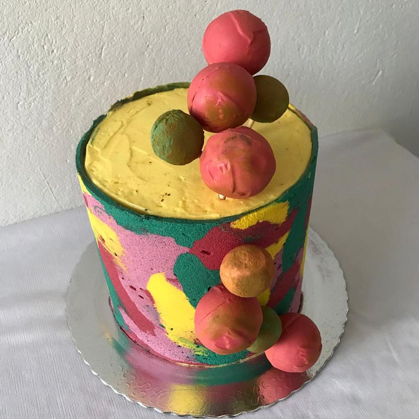 Meu projeto do curso: Cake design: técnicas modernas de decoração 4