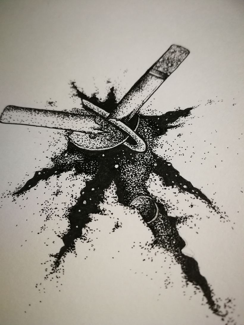 Inktober Monthly Sketch Project 9