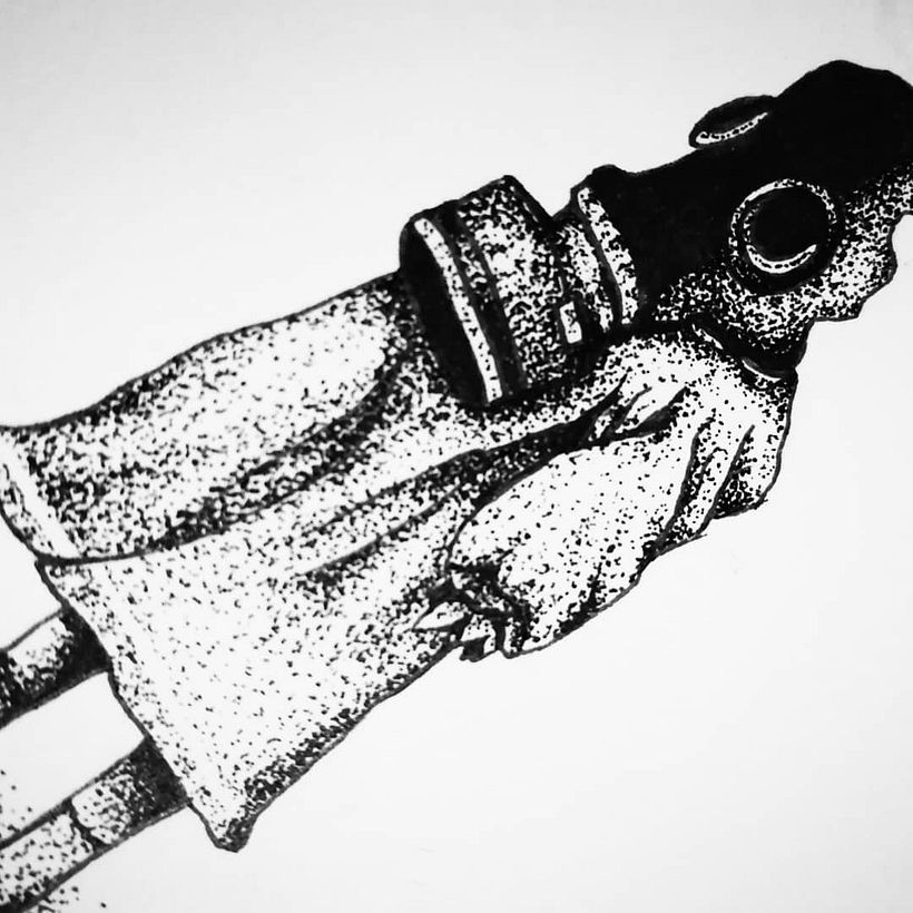 Inktober Monthly Sketch Project 12
