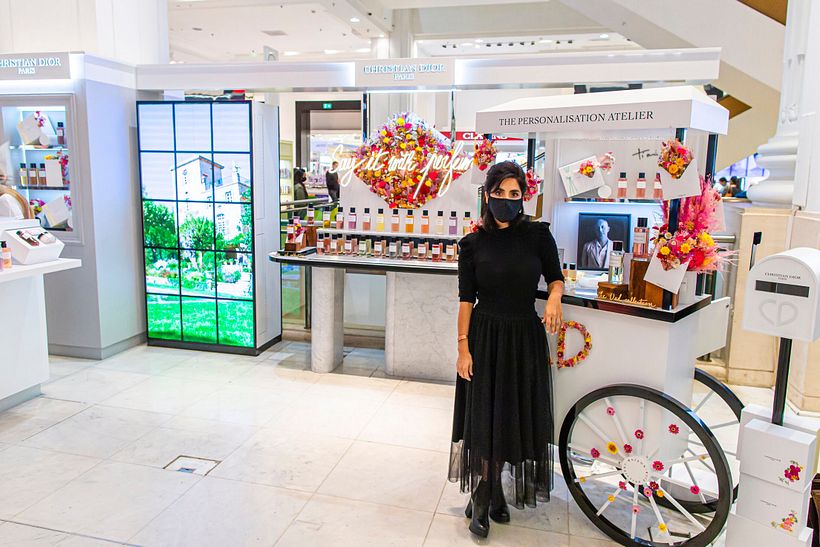 A collaboration with Christian Dior and Selfridges 13