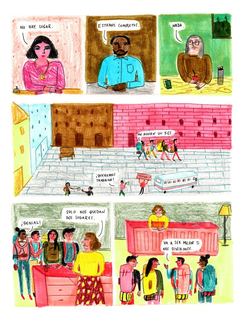 From "Transparent House", by María Luque.