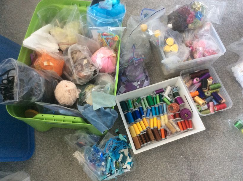 Huge box of mixed media to delve into