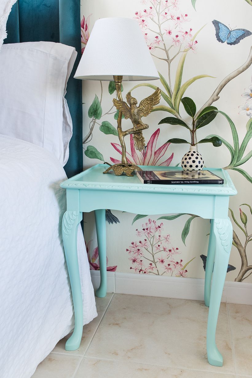 Soft, light colors brighten up small spaces.