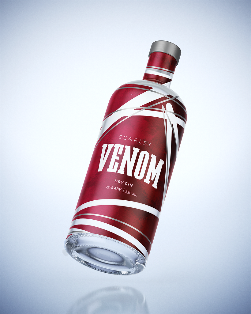 Scarlet Venom - Dry Gin 3