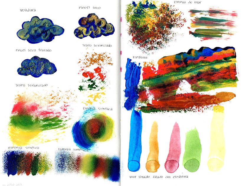 Experimentación de texturas