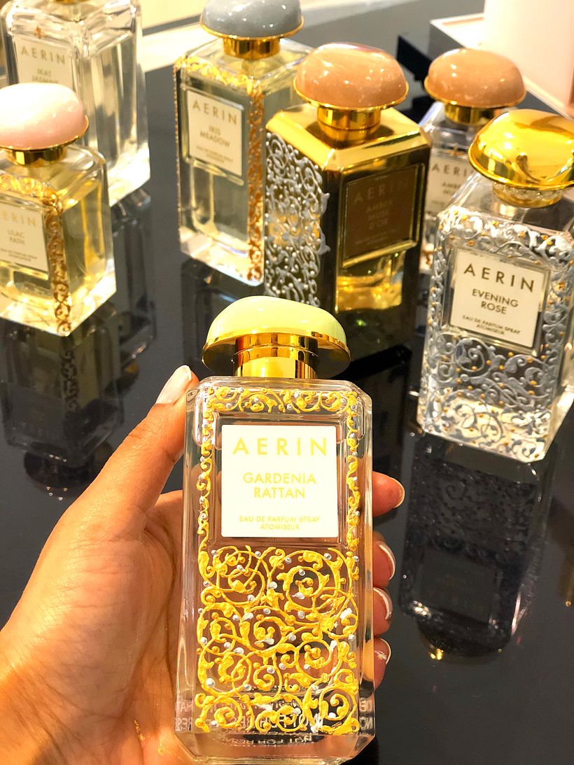A collaboration with Estée Lauder, AERIN at Harrods, Harvey Nichols and Selfridges 7
