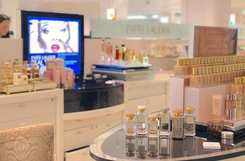 A collaboration with Estée Lauder, AERIN at Harrods, Harvey Nichols and Selfridges 9