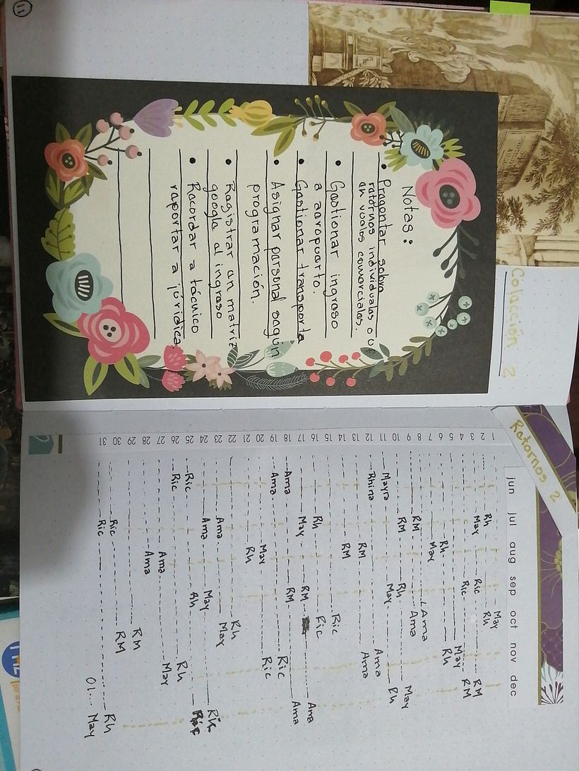 Mi segunda colección a que va para el último semestre pues la actividad es repetitiva
