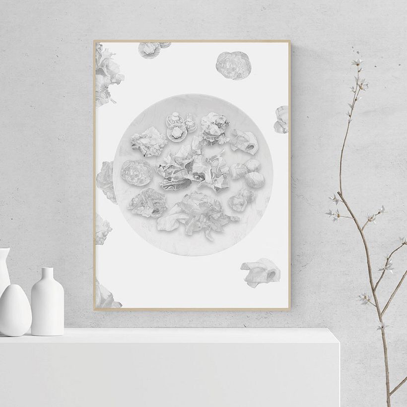 ATRIO BIANCO | Menu Bianco Osteria - Illustrazione tradizionale