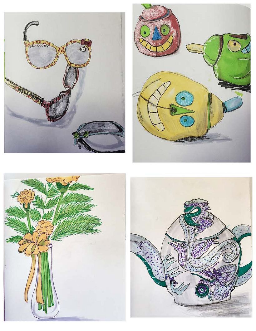 My project in Daily Sketchbook Drawing: Develop Your Artist’s Eye course 3