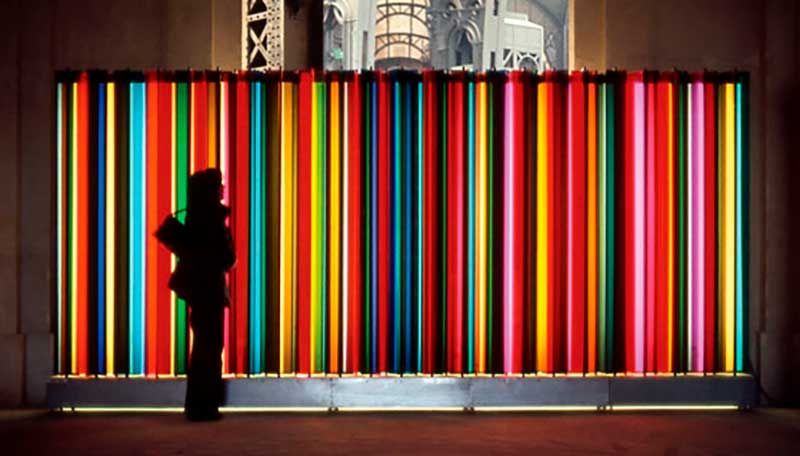 "Transchromie Mécanique Aléatoire" Grand Palais, París. 1975