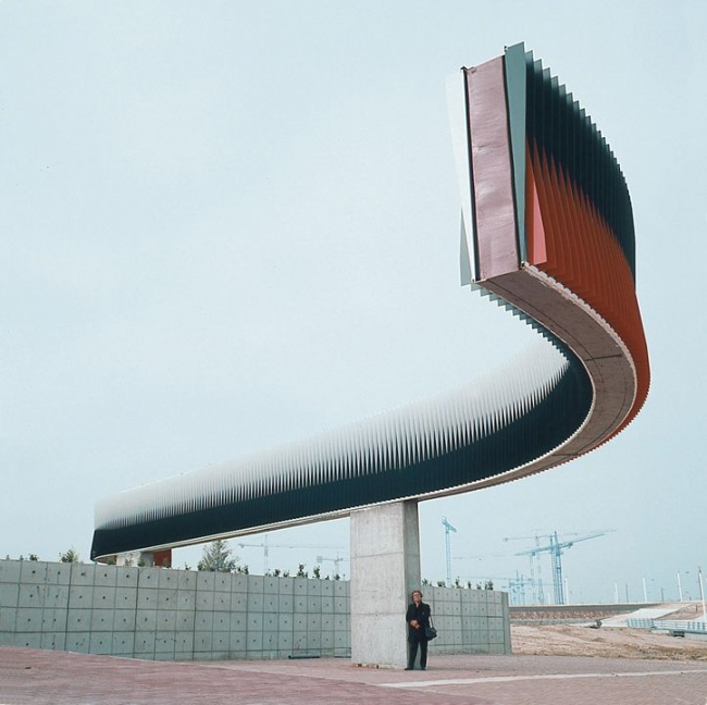 "Fisicromía para Madrid" de doble faz, 1991.