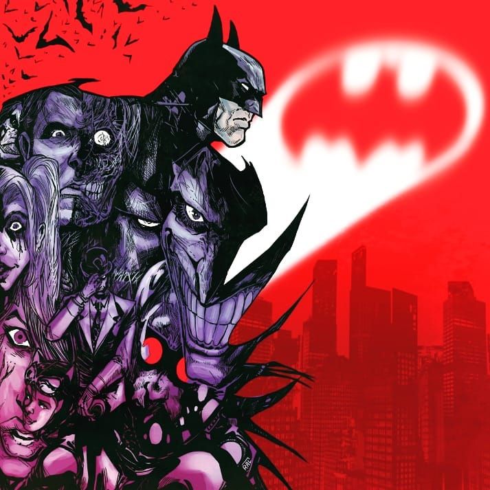 En su Instagram, Rulo usualmente experimenta con la figura de Batman de manera independiente. 