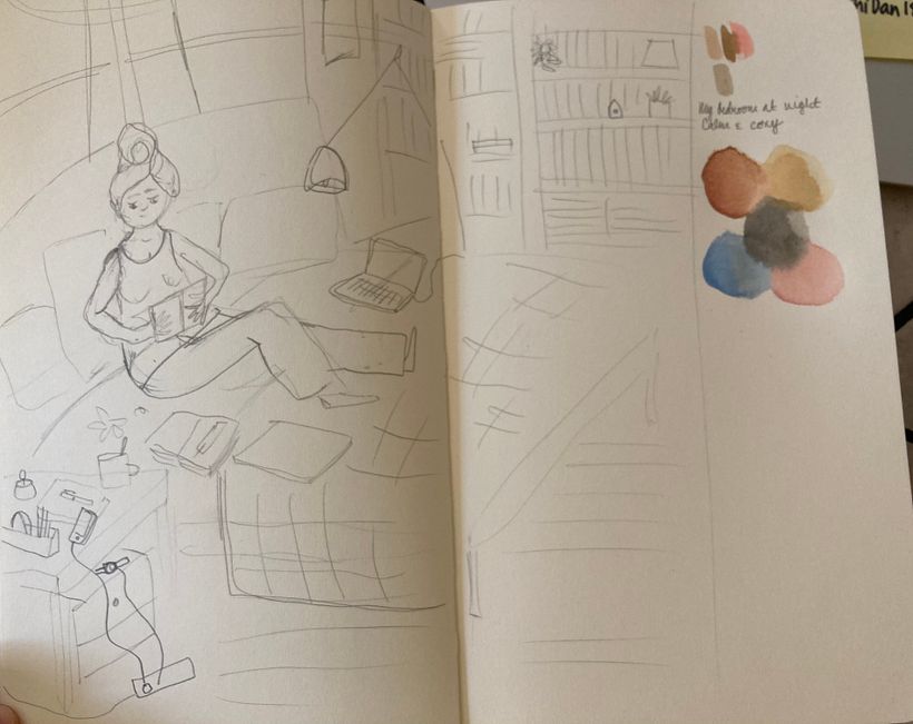 first sketch