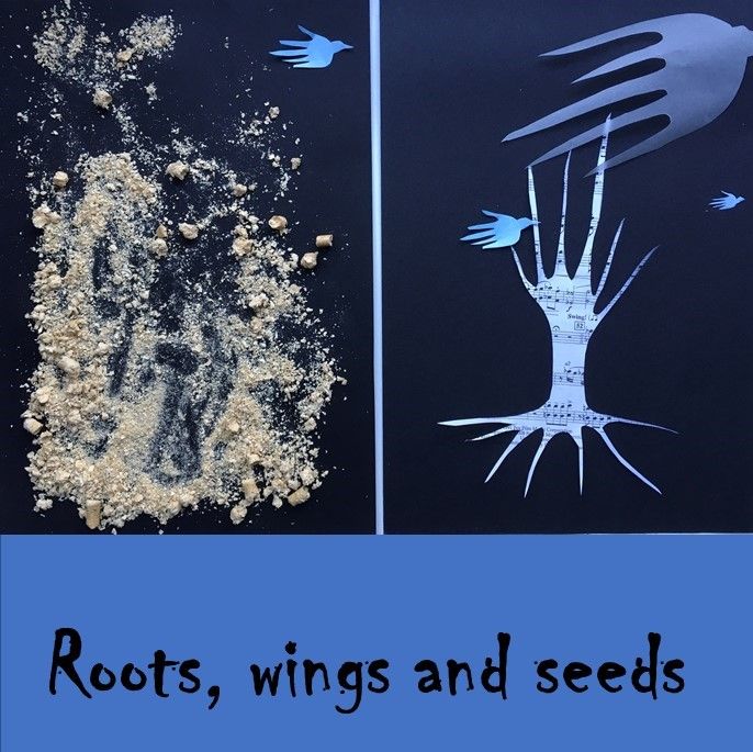 Lost and found, up and down: collage meditations 7