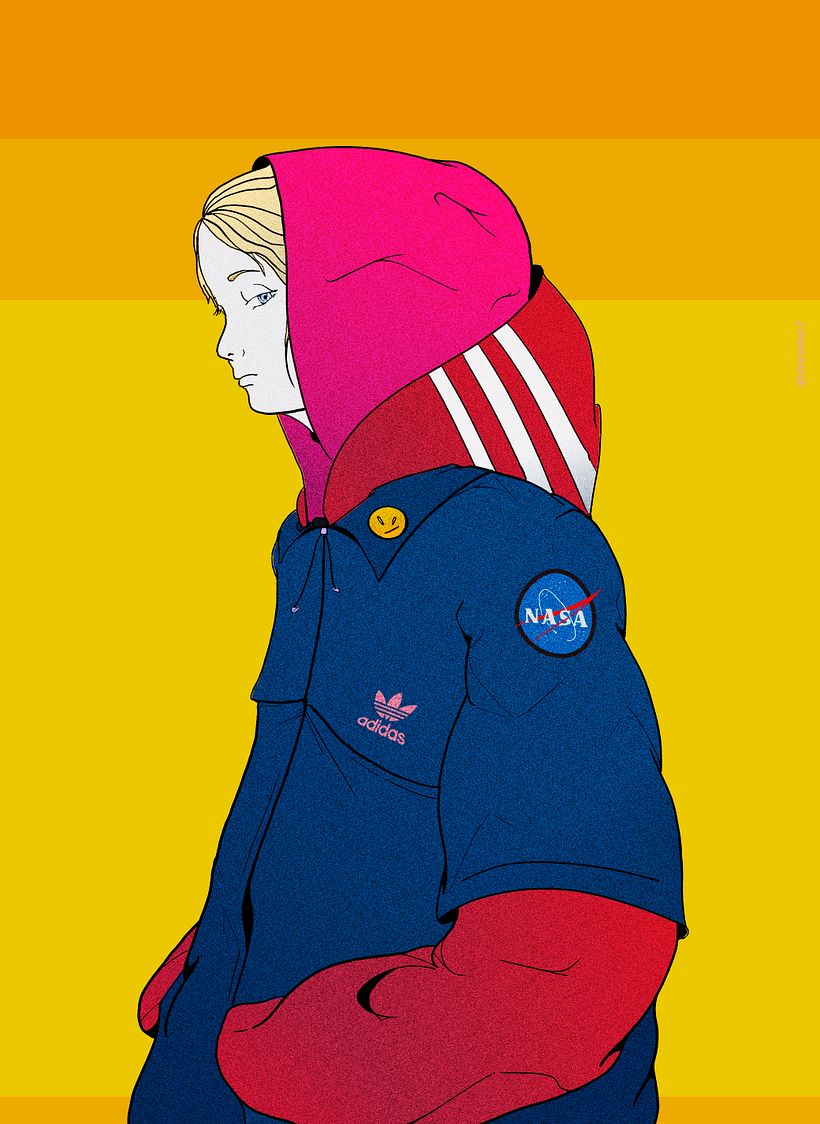Meu projeto do curso: Ilustração de personagens dinâmicos 3