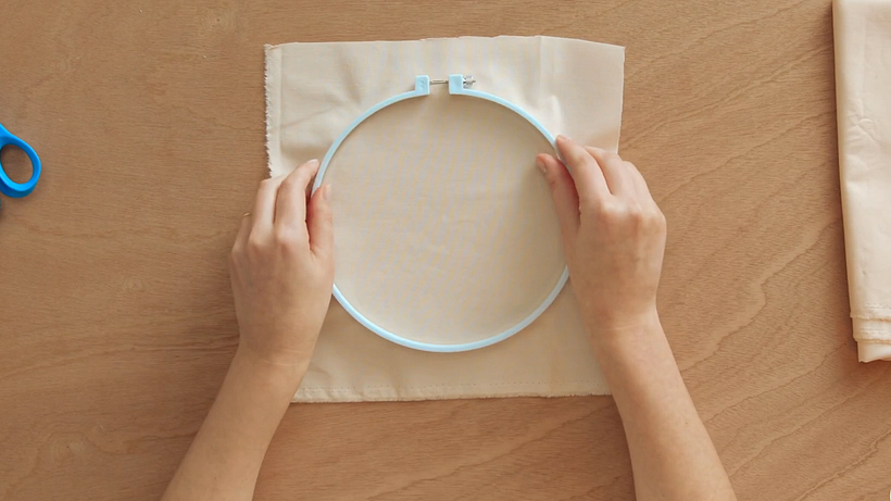 Fit the outer ring on top