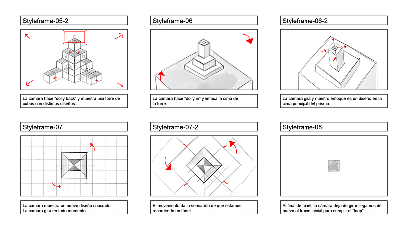 Exploración del cuadrado Flat Motion: Dirección de arte para motion graphics 2