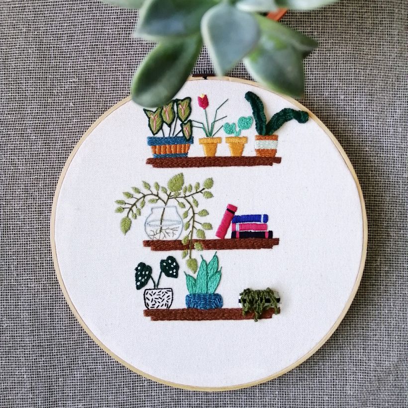 Estantería de plantas 1