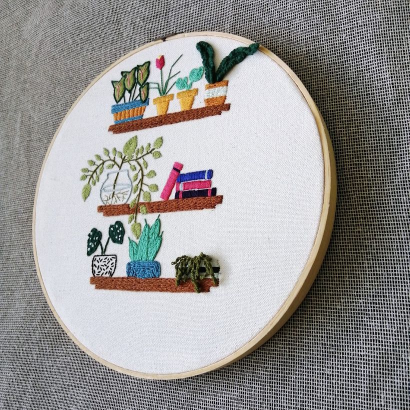 Estantería de plantas 2