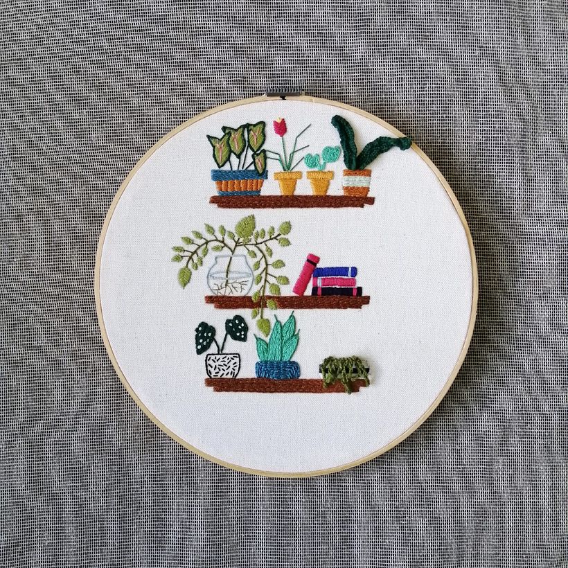 Estantería de plantas 4