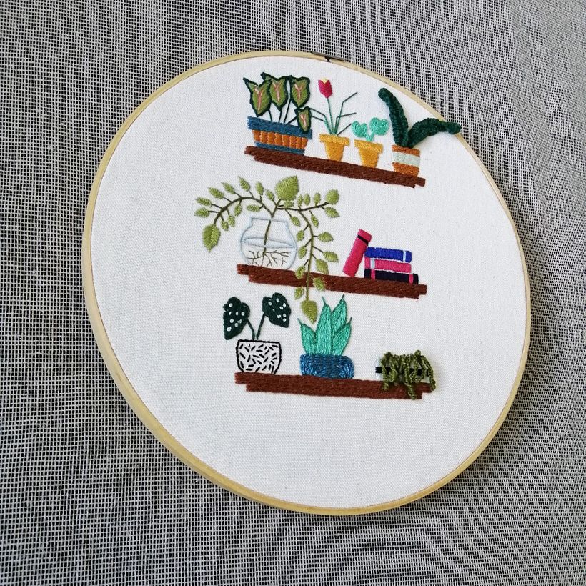 Estantería de plantas 6