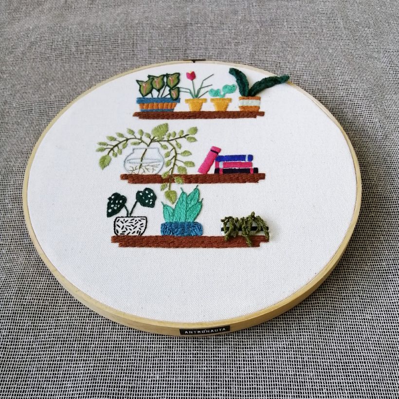 Estantería de plantas 8