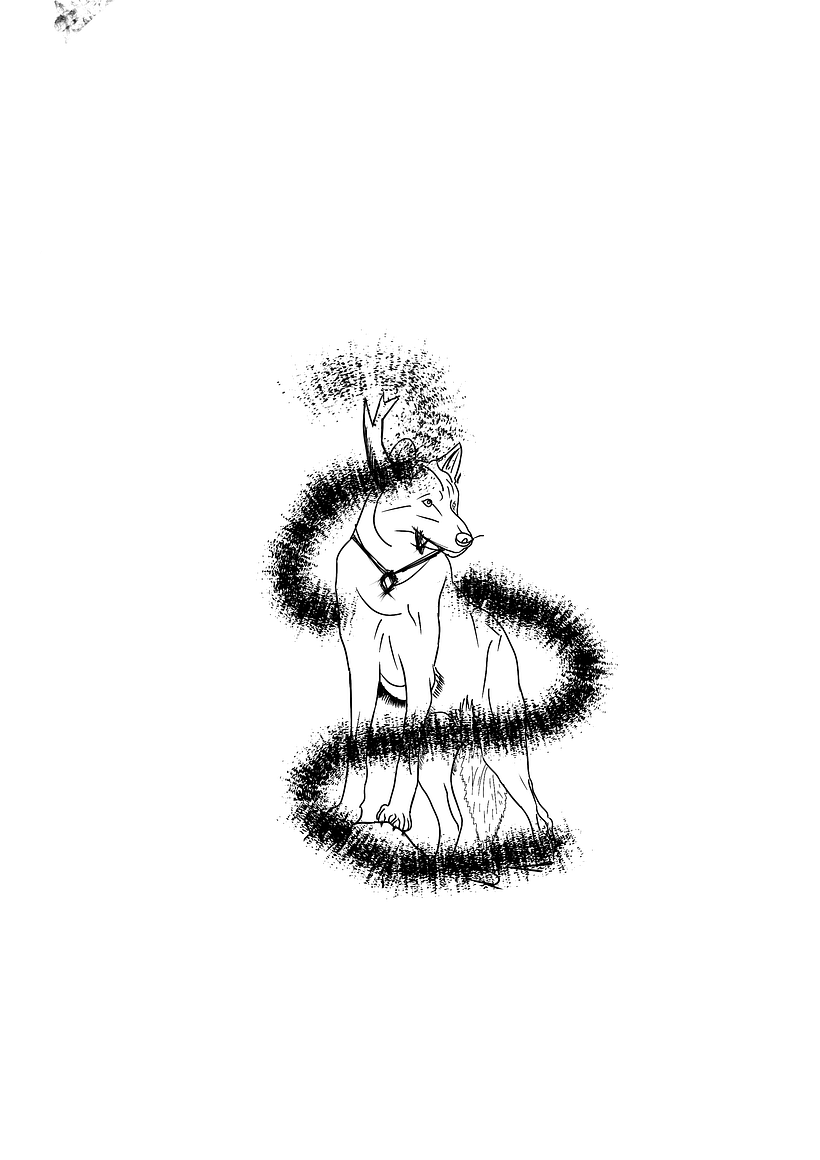 My project in Blackwork Tattoo Design course 4