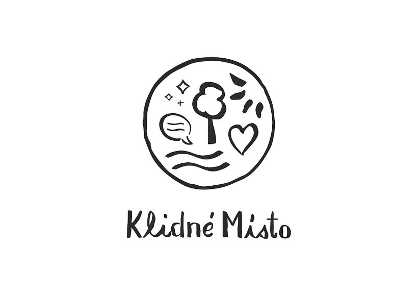main logo, I handpainted the type as well as the symbols