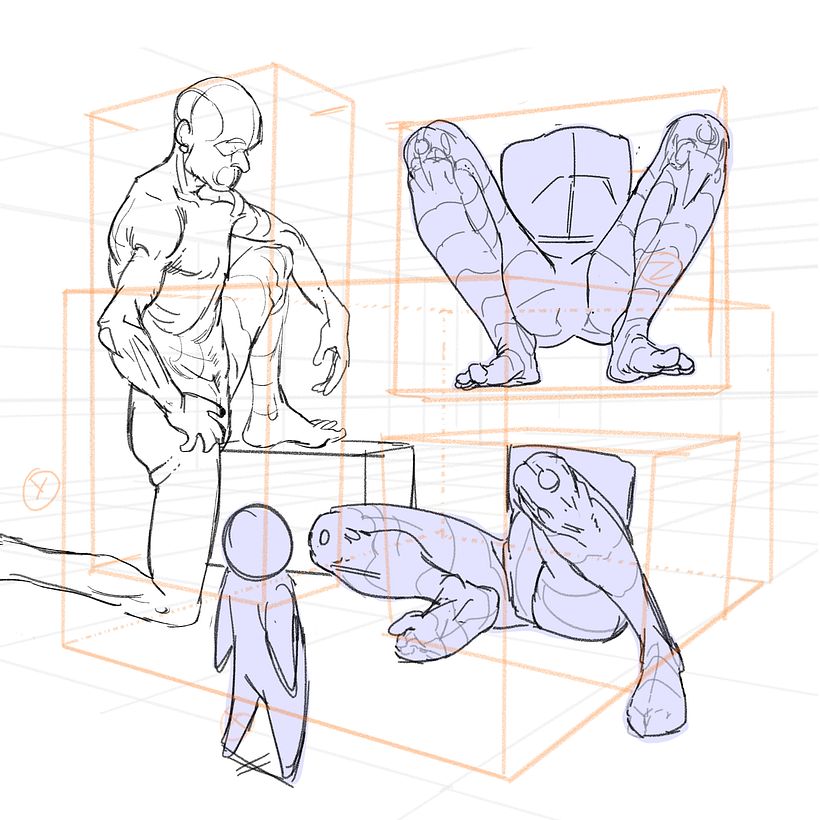 Figure Drawing Sketches 1