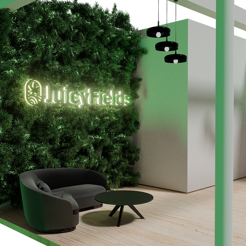 Stand JuicyFields_ Cannabis EXPO, México  3