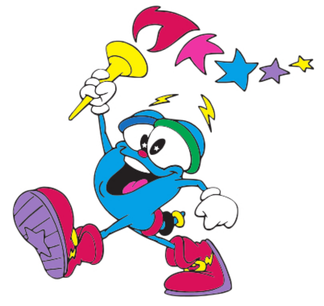 Izzy, the Atlanta 96 mascot.