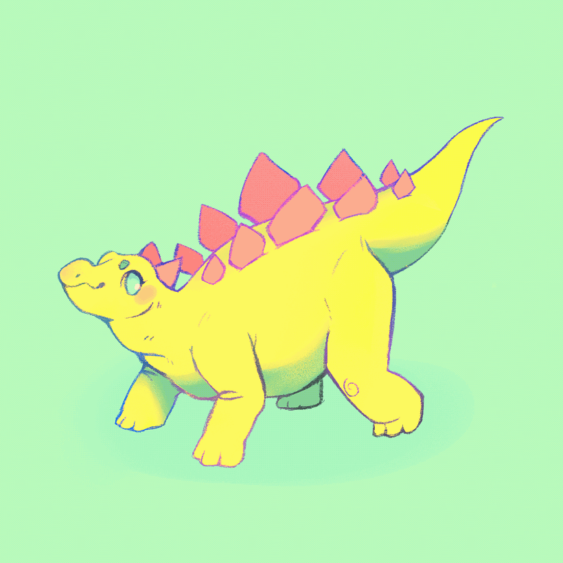 More practise with the procreate animation tool