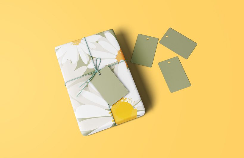 Сhamomile pattern 3