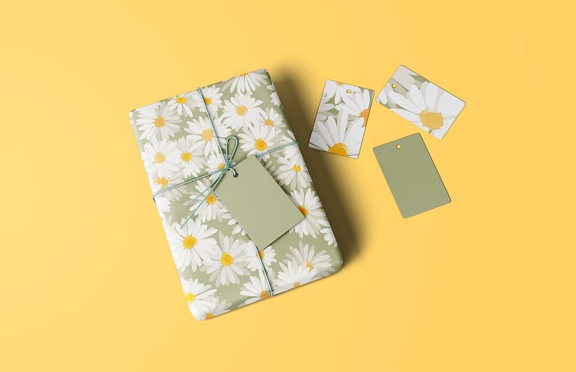 Сhamomile pattern 2