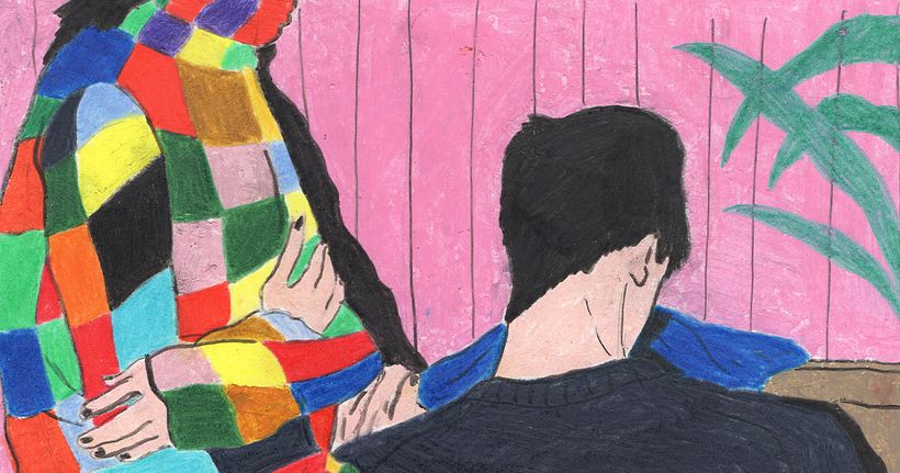 Artwork created by Fortuna Studio using oil pastels.