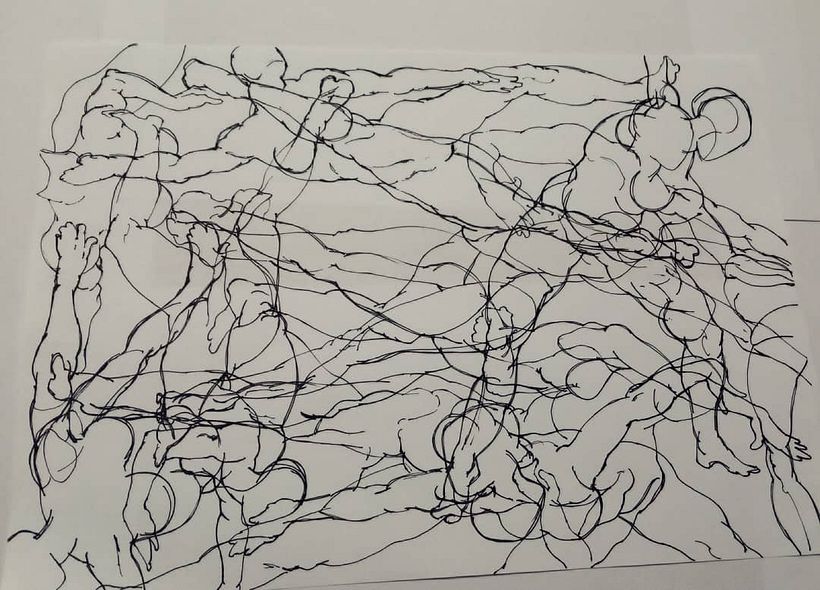 My project in Basic Principles of Drawing People from Imagination course 1