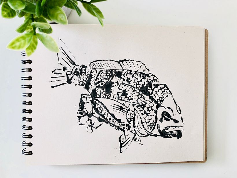 My project in Creative Drawing Techniques for Beginners course 14