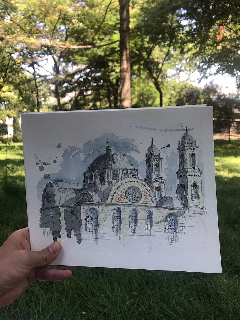 aya triada kilisesi istanbul.