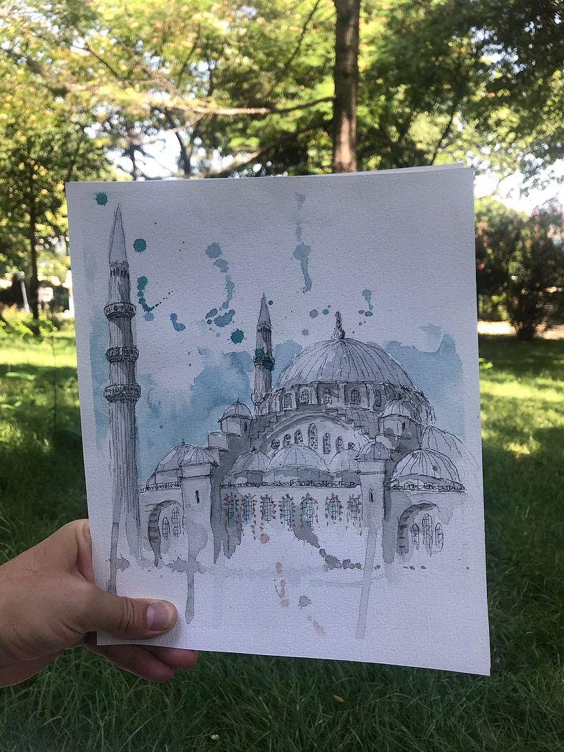 süleymaniye camii istanbul.
