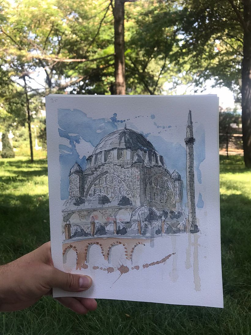 mihrimah sultan camii istanbul.