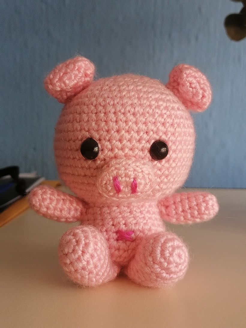 Mi Proyecto del curso: Amigurumi: creación de personajes con ganchillo 4