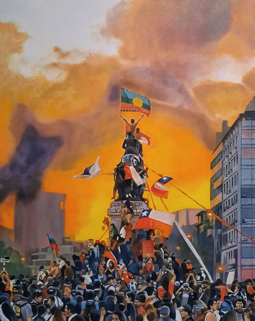 Óleo sobre lienzo, 100x80cm