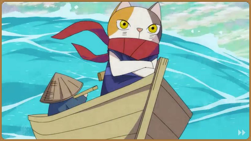 Antes de empezar a jugar verás un vídeo animado protagonizado por Lucky, una gata ninja.