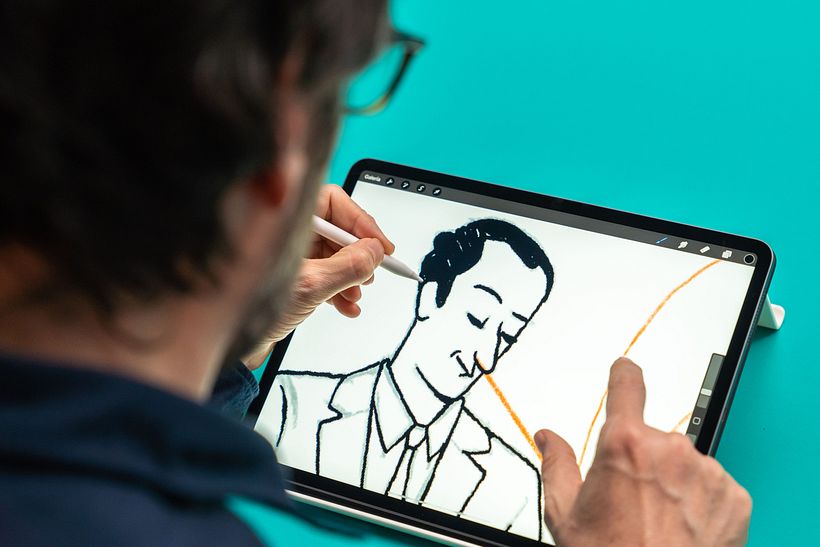 Graças aos pincéis digitais, a pintura digital nasceu como um gênero com peso próprio