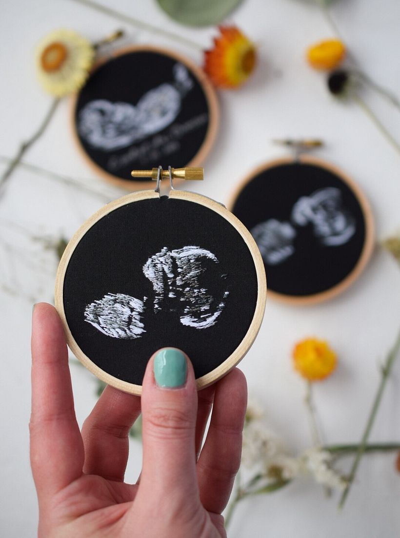 Ultrasound Embroidery  - Artesanía