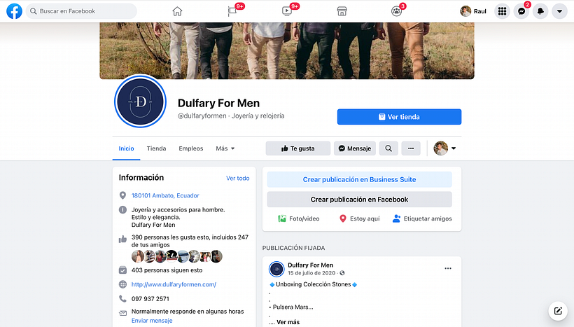 Mi Proyecto: Dulfary For Men 2