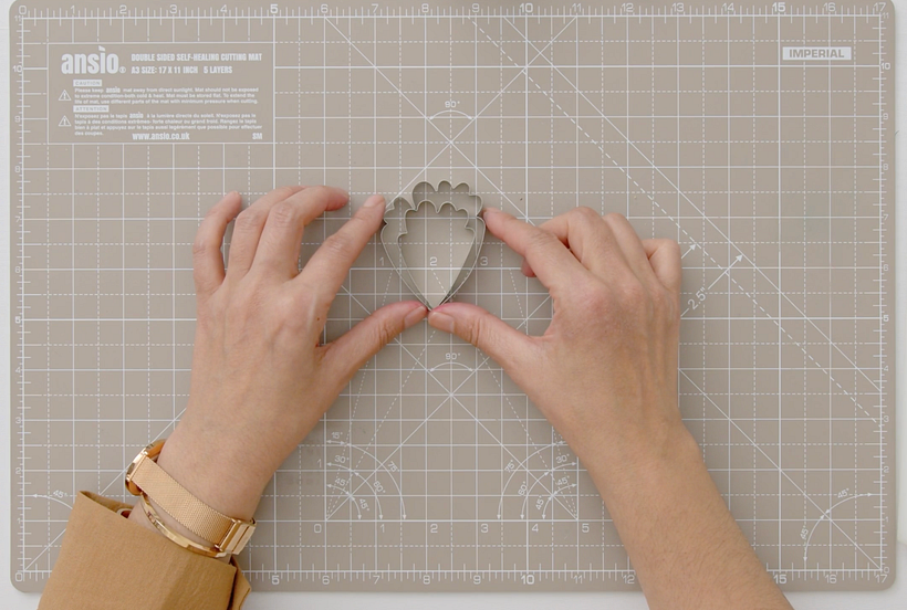 Peonies require a specific type of cutter.