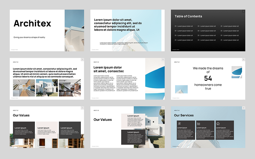 My project in Presentation Design: Create a Professional Template course 1