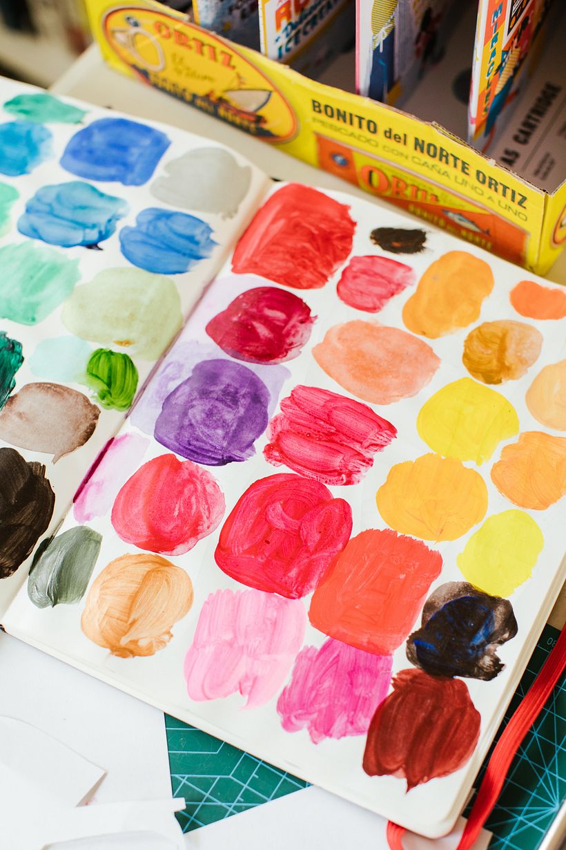 Along The Pier - My illustration process 2